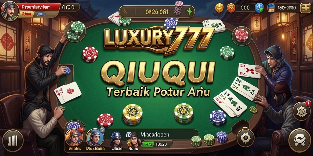 Screenshot gameplay QiuQiu yang menampilkan aksi seru di LUXURY777.