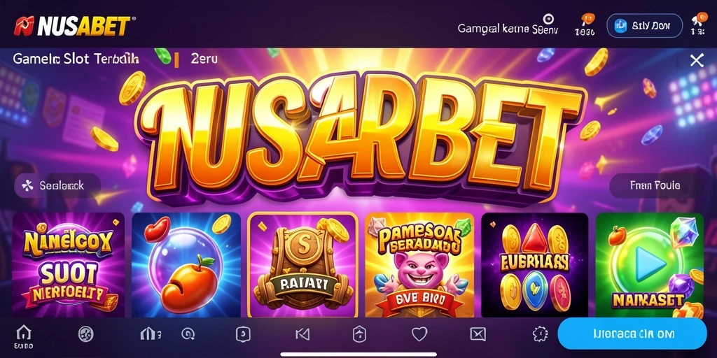 Gameplay Slot seru dan menggembirakan di NUSABET.