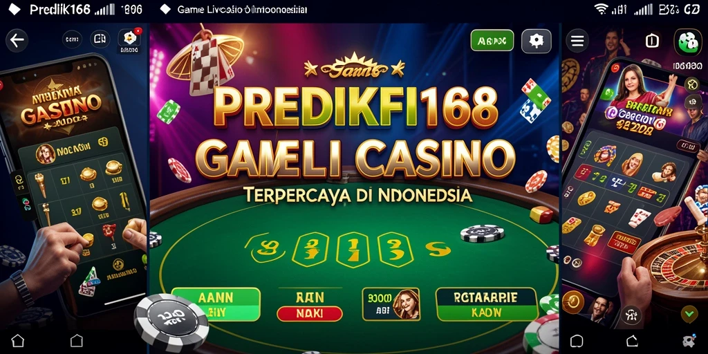 Tampilan gameplay Live Casino PREDIKSI168 yang seru dan menarik.