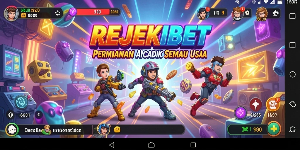 Gameplay seru dan penuh warna di REJEKIBET.