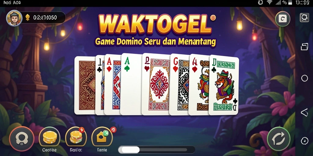 Screenshot dari gameplay seru di WAKTOGEL dengan teman-teman.